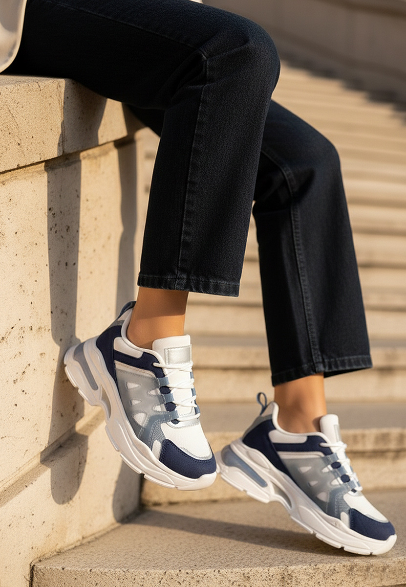 Tenisice na punu petu Alverisa plavi