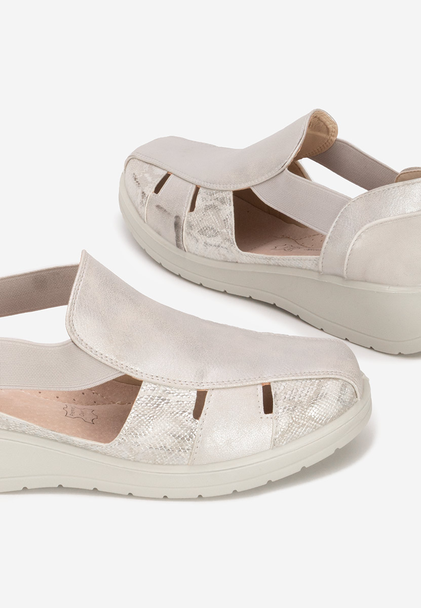 Espadrilles za ženske Grazyna srebrno
