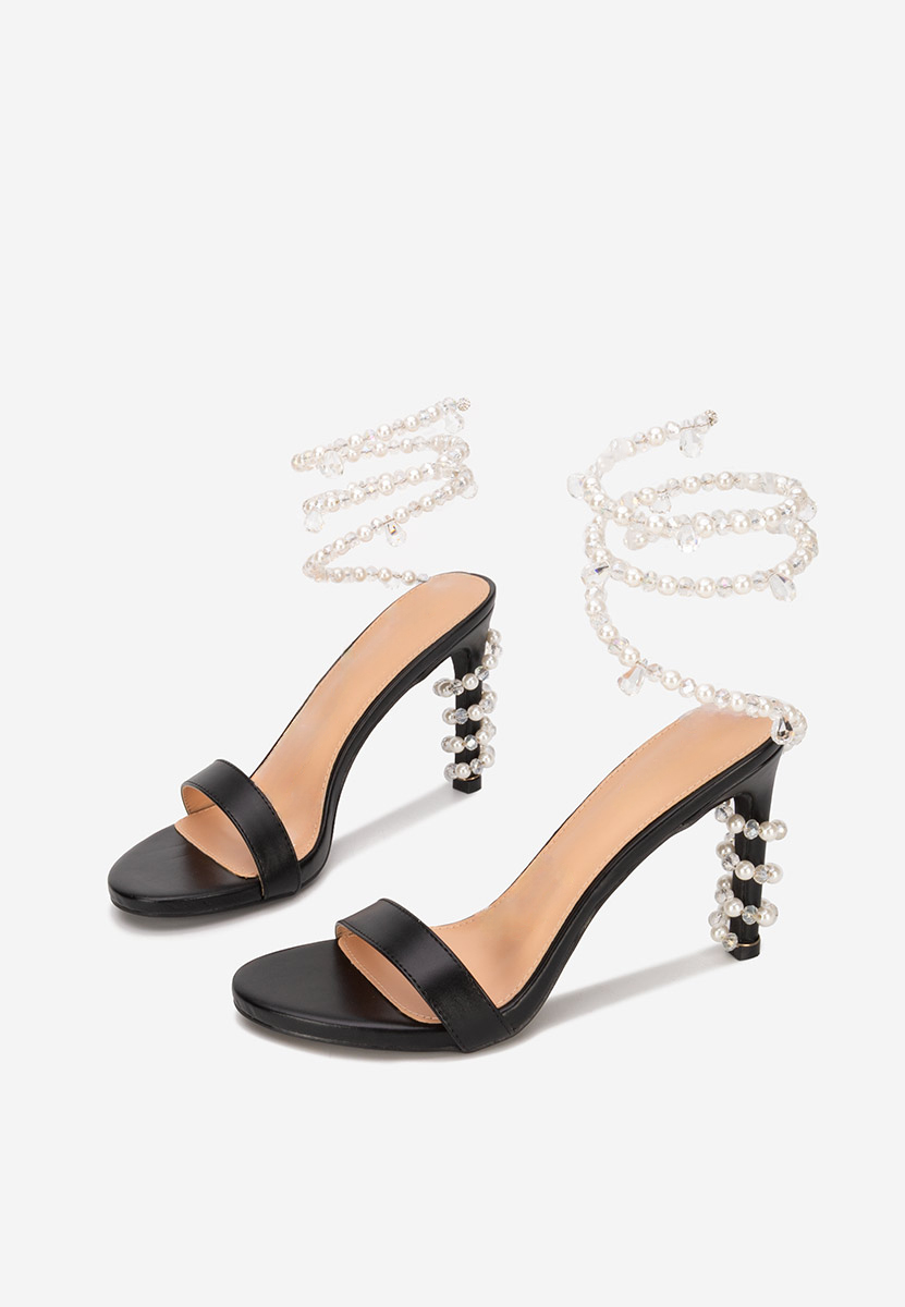 Štikle sandale Amaia crno