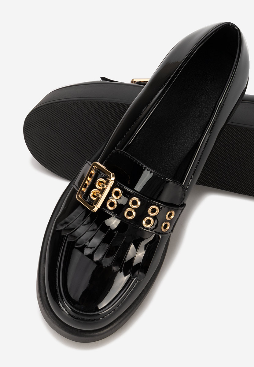 Mokasinke s platformom Magie V2 crno