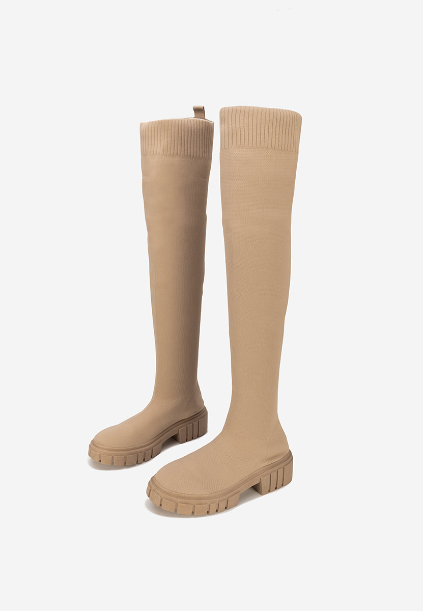 Duge čizme Raena kaki