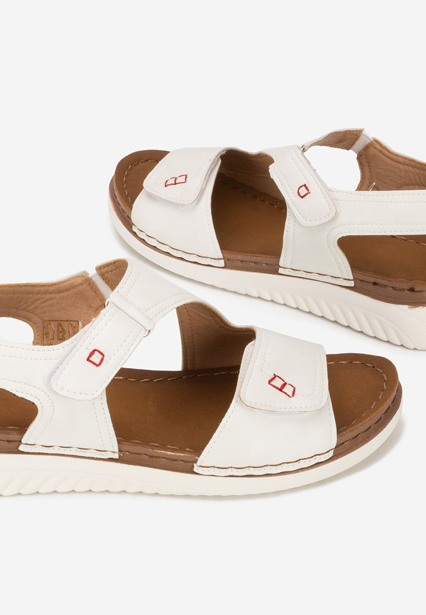 Niske sandale Metina V2 bijele