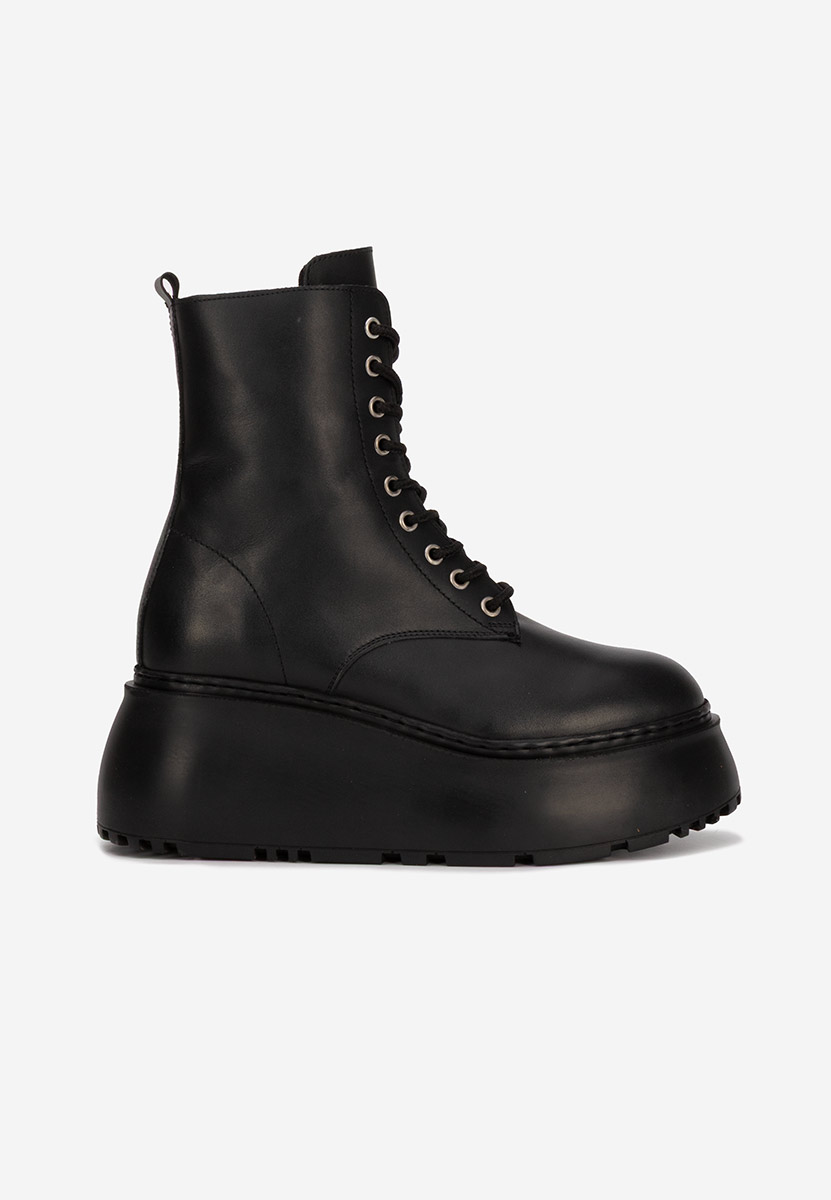 Gležnjače s platformom Luisena crno