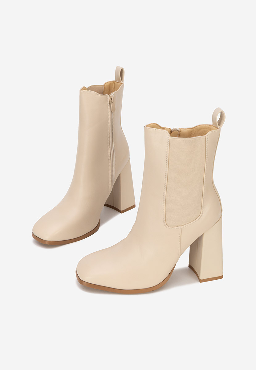 Ženske chelsea gležnjače Anaela bež