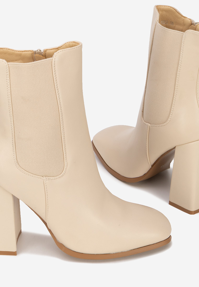 Ženske chelsea gležnjače Anaela bež