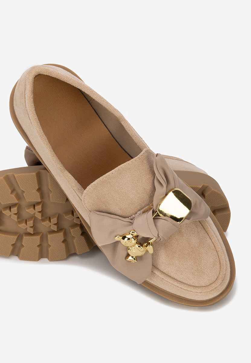 Mokasinke ženske Desana kaki