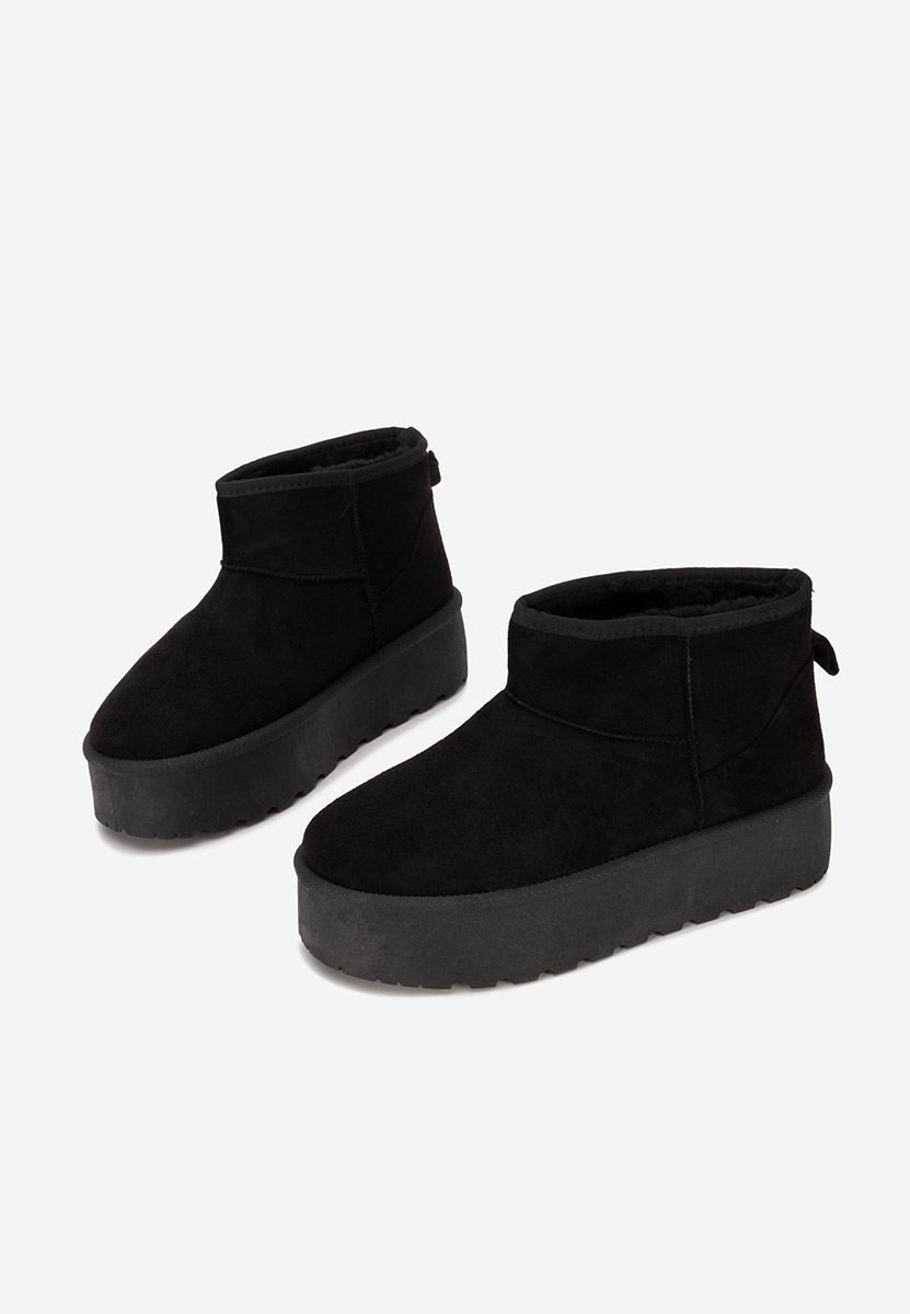 Čizme s platformom Savieda V5 crno