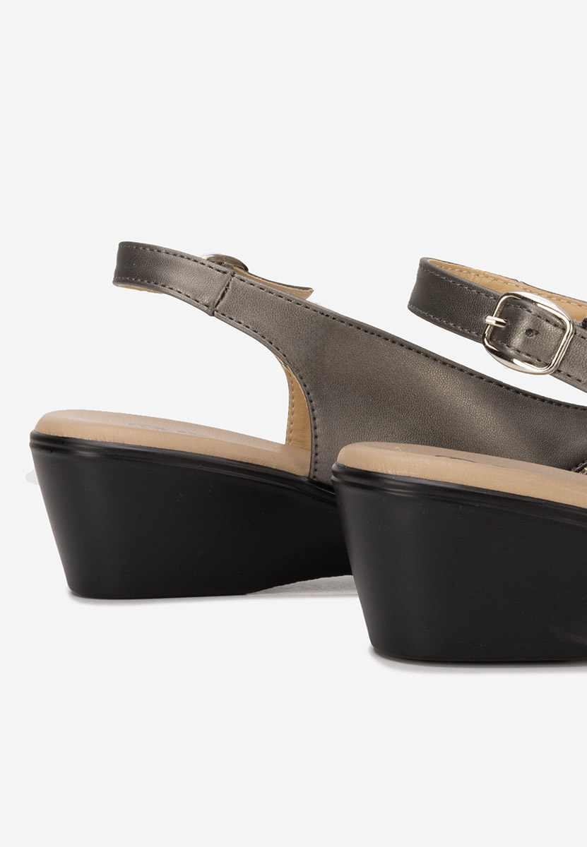 Sandale s petu Marelia sivo