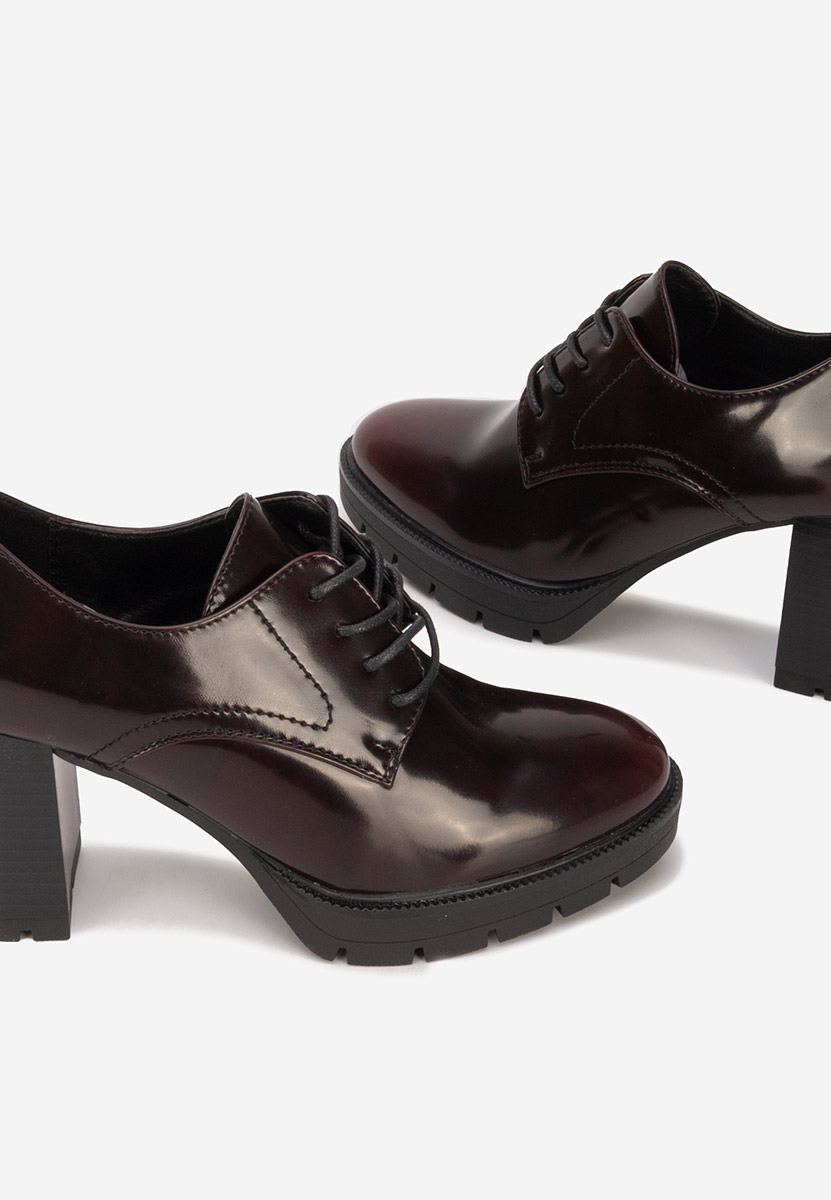 Cipele casual Pluvina vinsko crvena