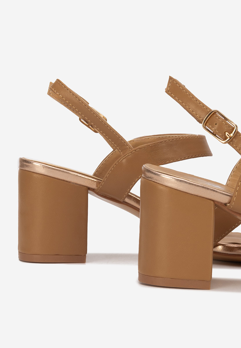 Sandale s petu Marjana kaki