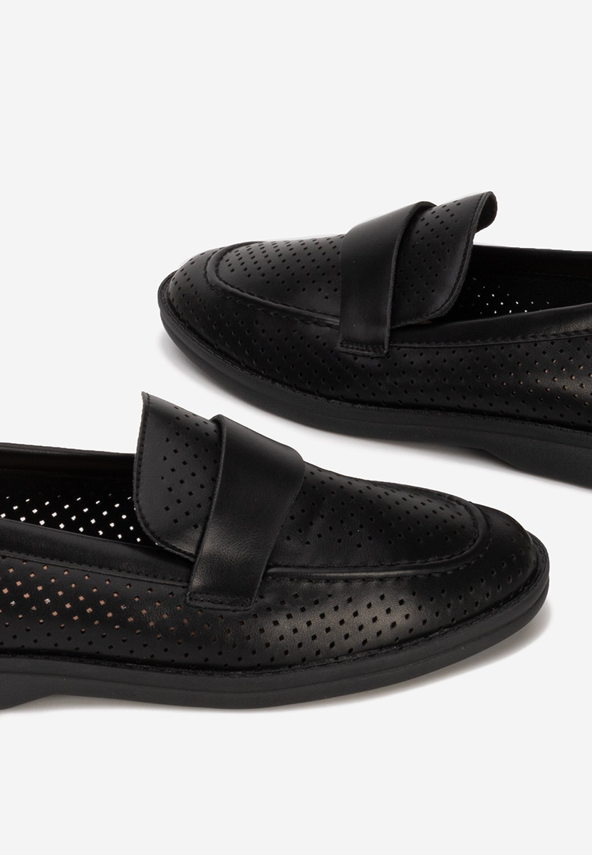 Ženske mokasinke Morvana crno