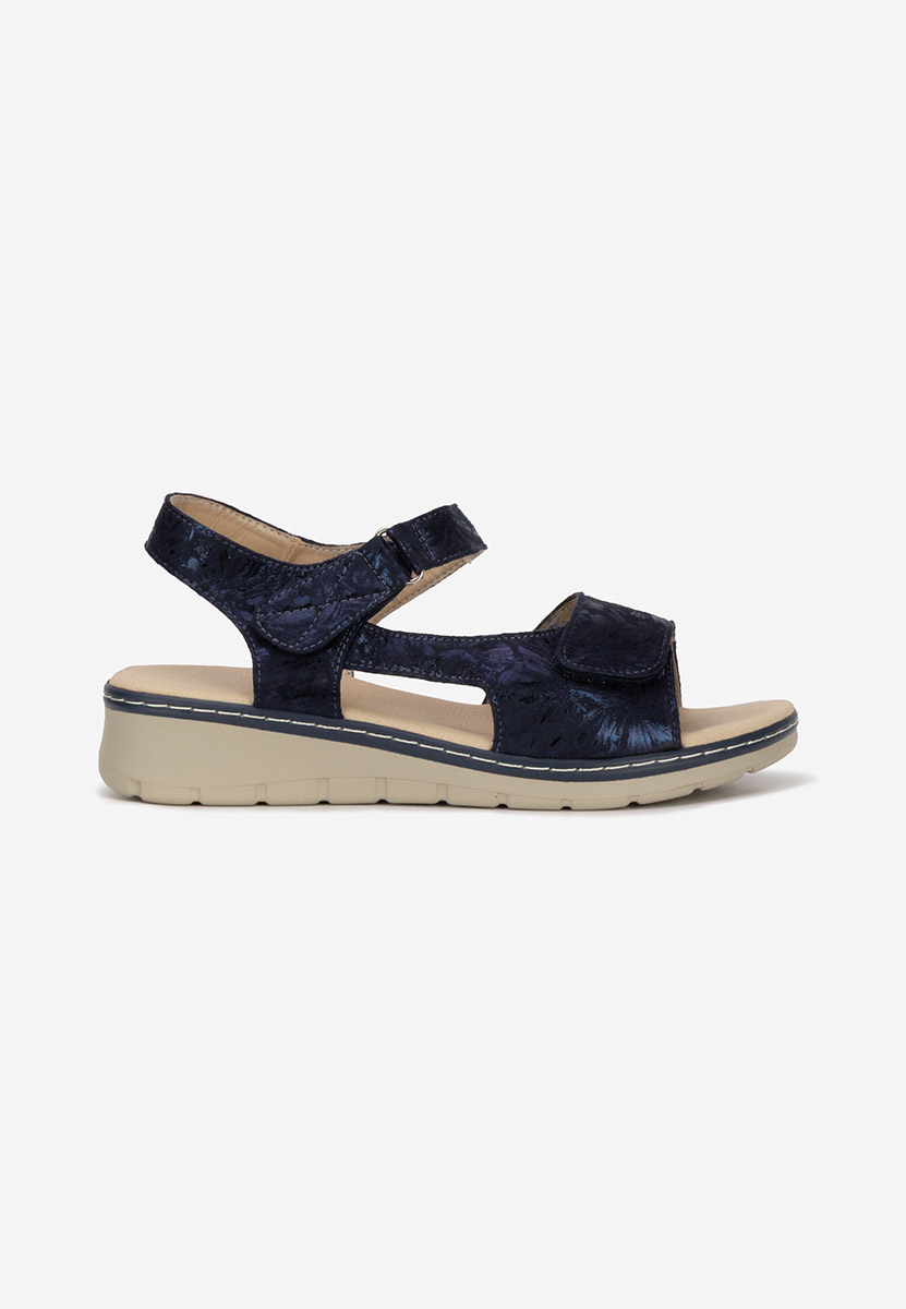 Sandale s platformom Alsanda plavo navy