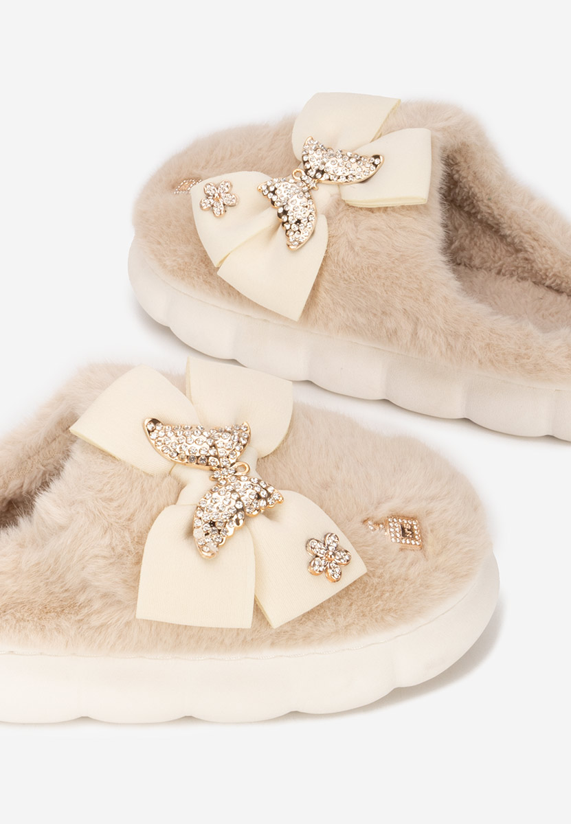 Kućna obuća Solenis bež