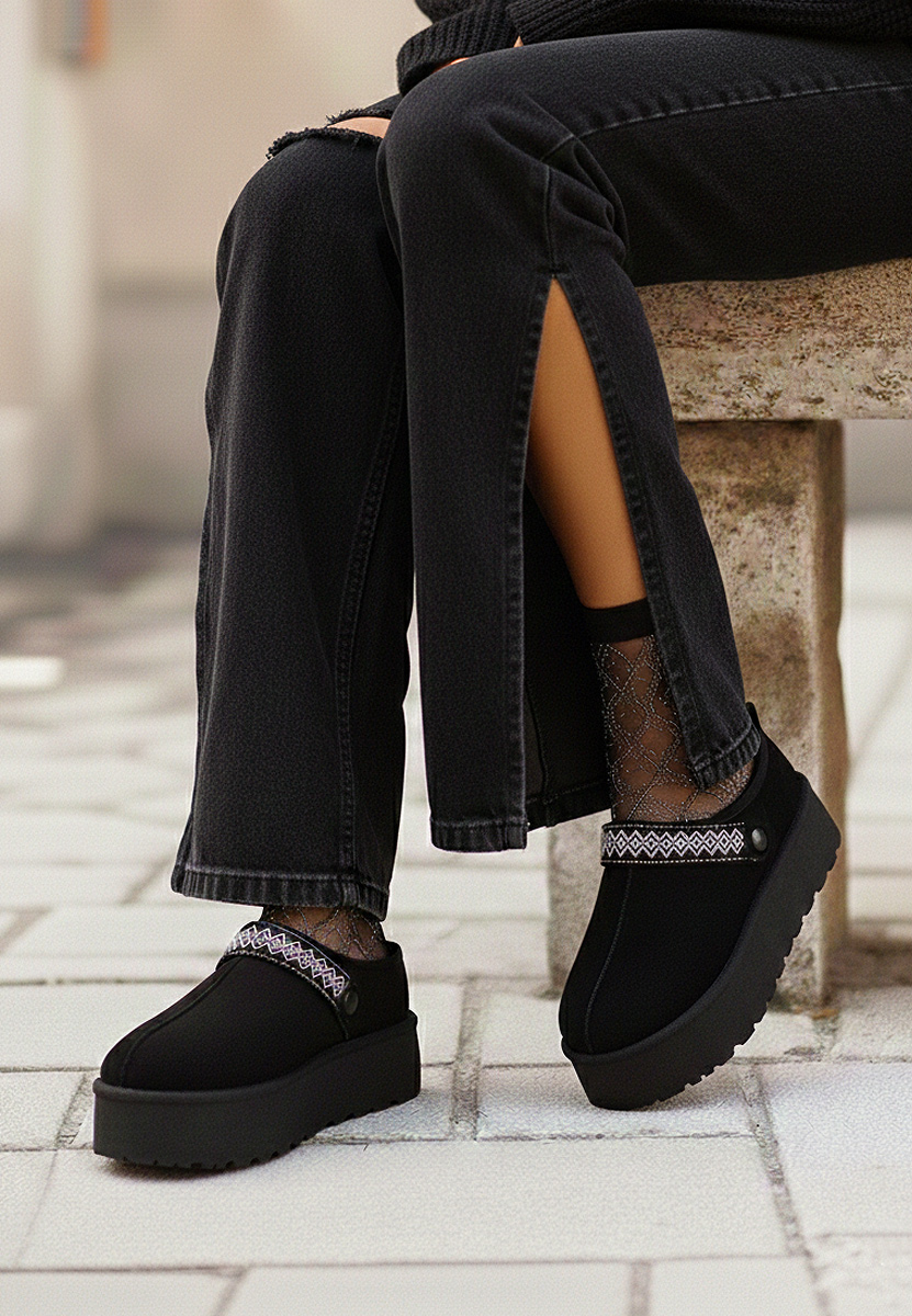 Ženske klompa Cristiela crno