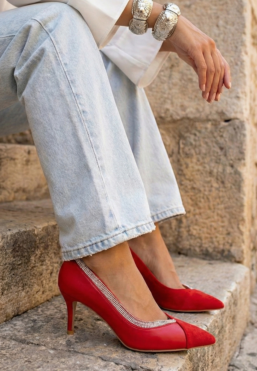 Štikle Hassie crveno