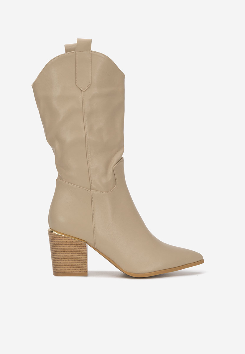čizme kaubojke Meridia kaki