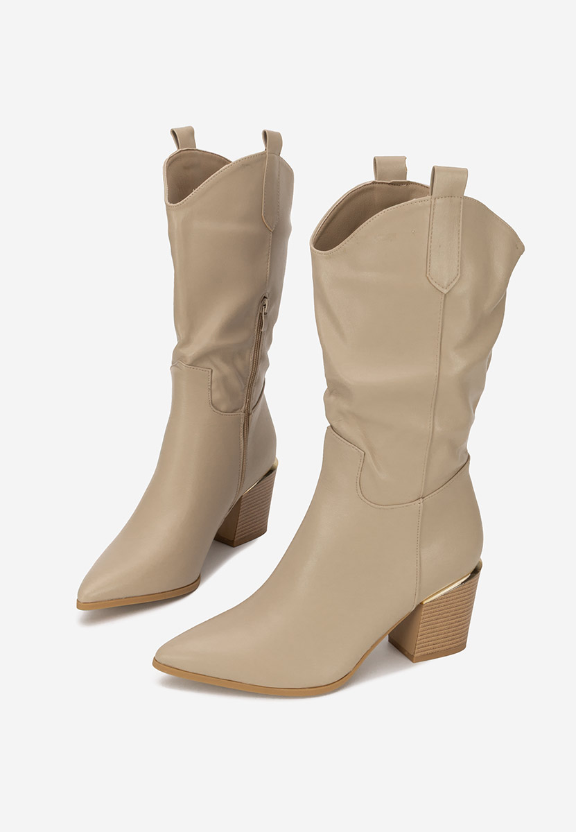čizme kaubojke Meridia kaki