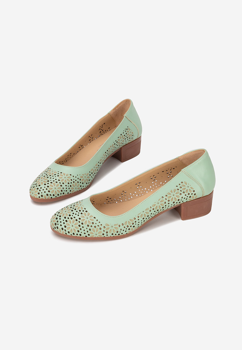 Kožne Salonke Admire tirkiz