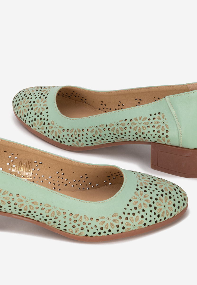 Kožne Salonke Admire tirkiz