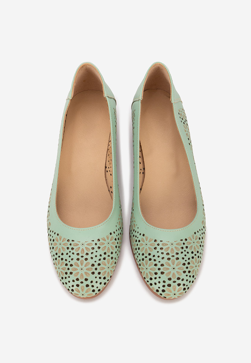 Kožne Salonke Admire tirkiz