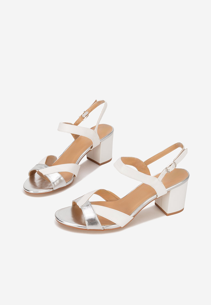 Sandale s petu Marjana bijele