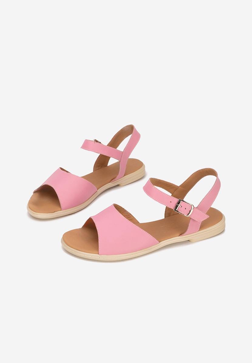 Sandale od prirodne kože Viadana fuksija