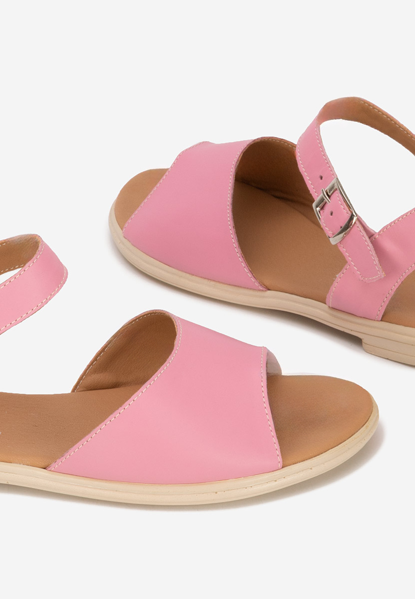 Sandale od prirodne kože Viadana fuksija