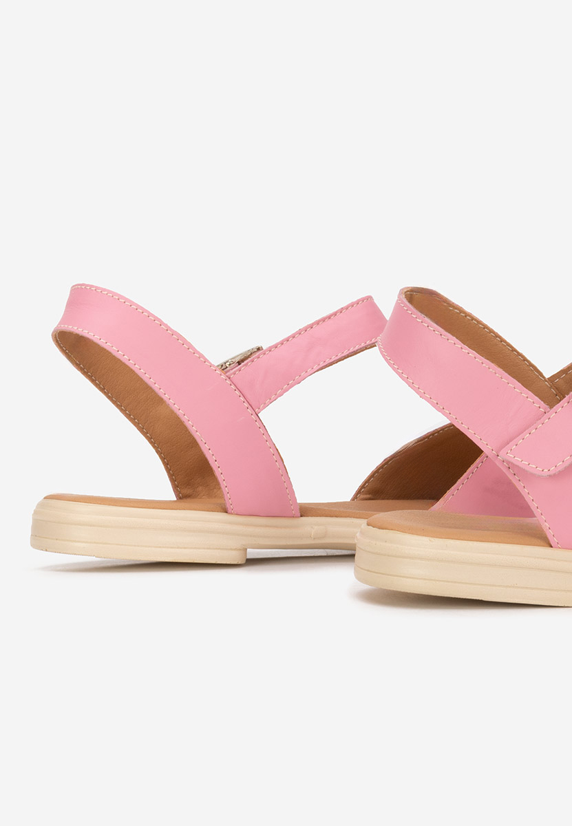 Sandale od prirodne kože Viadana fuksija