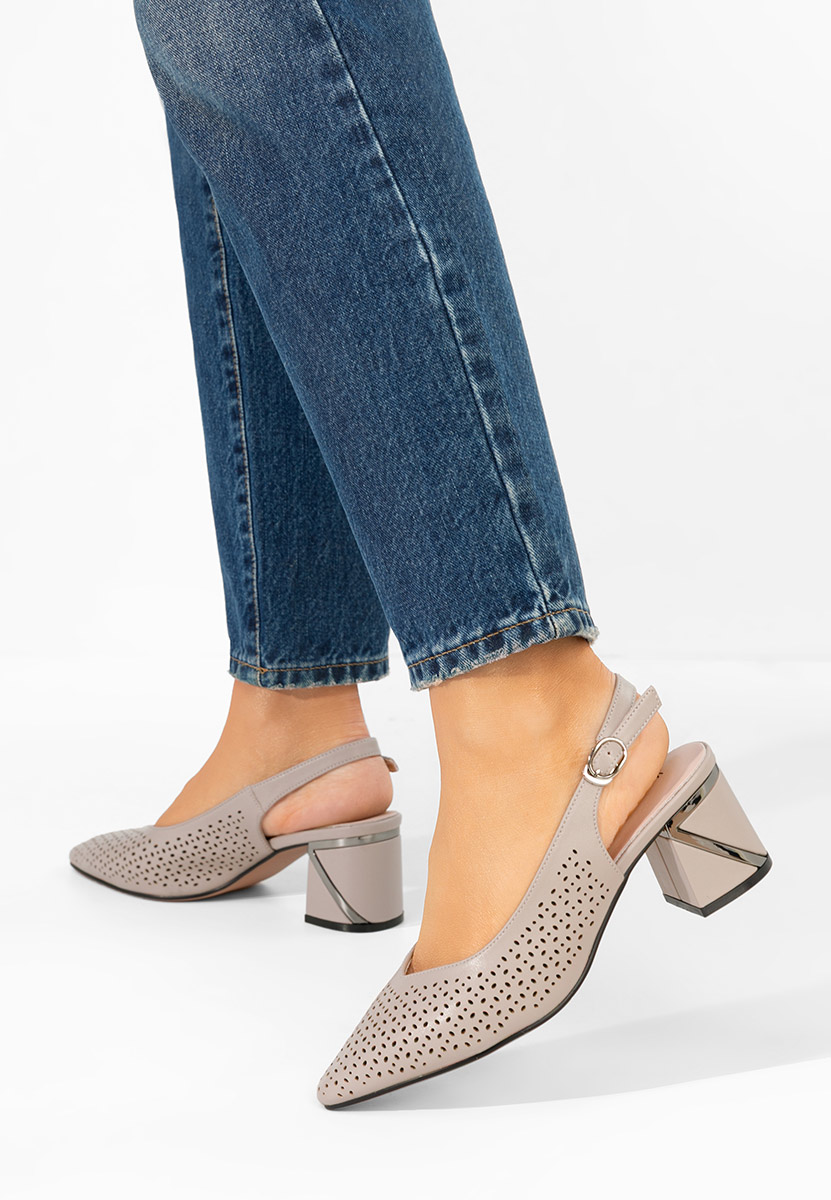 Salonke s remenčićem Fermina sivo