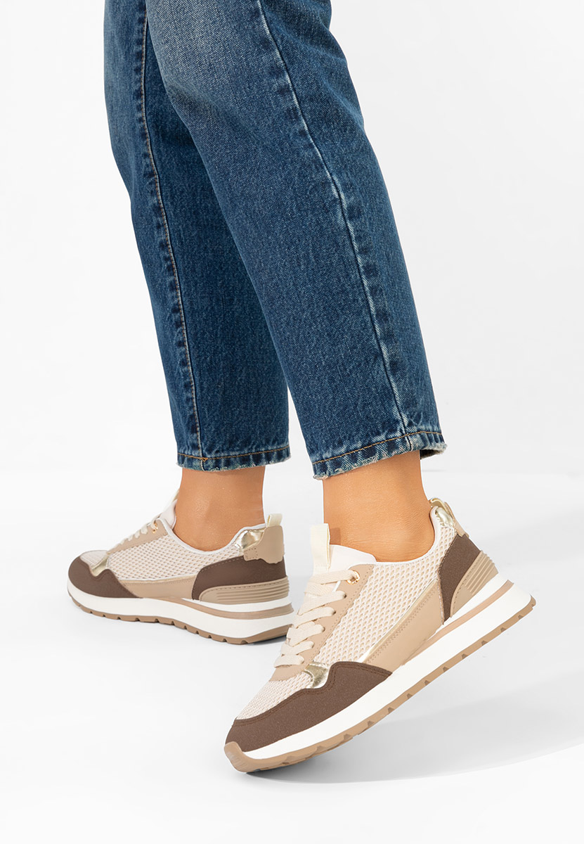 Ženske sneakers Helenia braon