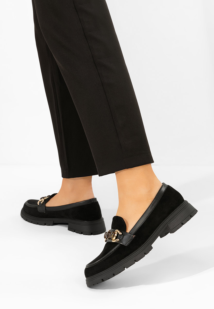 Ženske mokasinke Amberlin crno