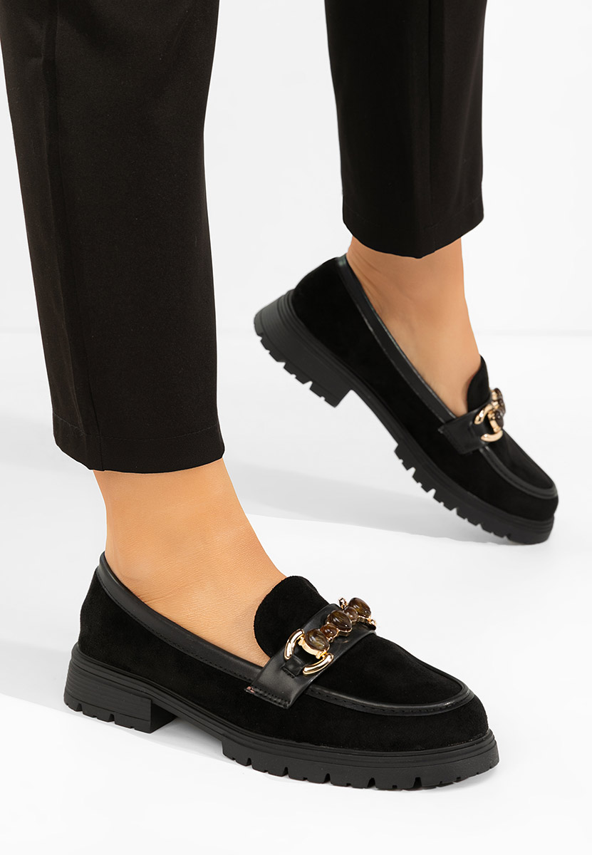 Ženske mokasinke Amberlin crno