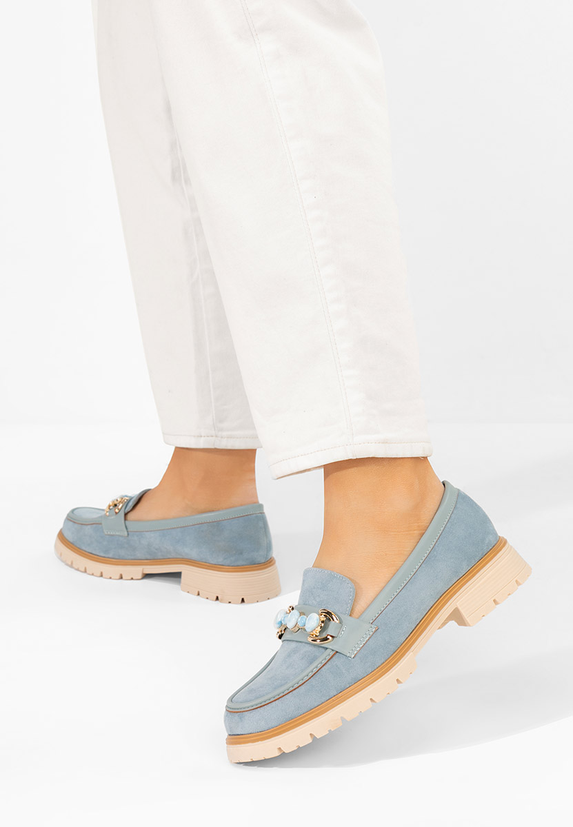 Ženske mokasinke Amberlin plavi