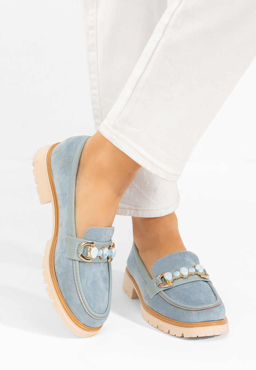 Ženske mokasinke Amberlin plavi