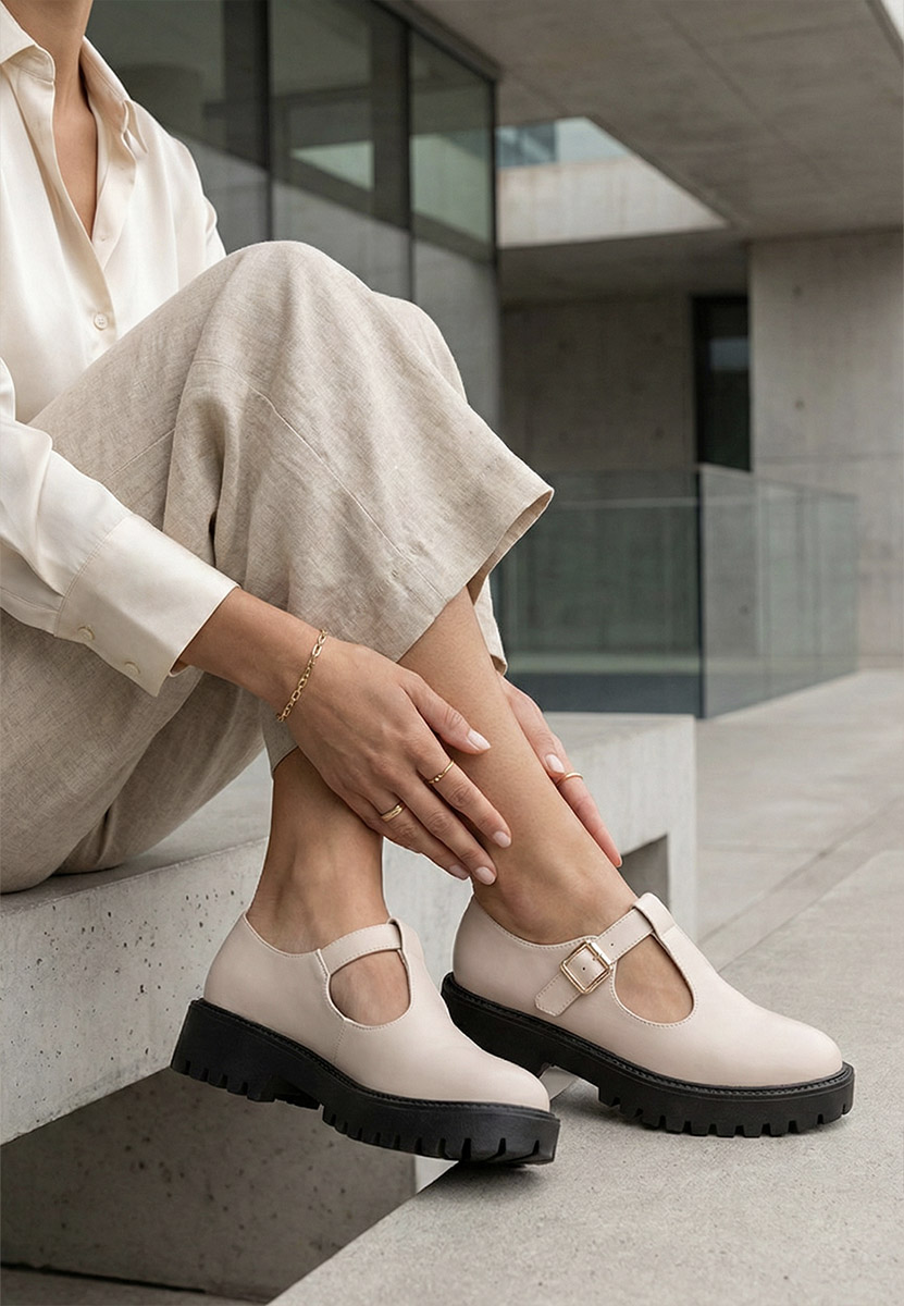 Cipele casual Kenia bež