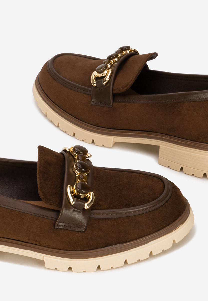 Ženske mokasinke Amberlin braon