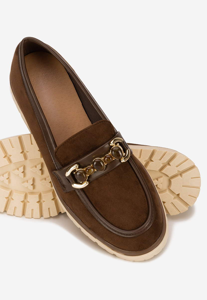 Ženske mokasinke Amberlin braon