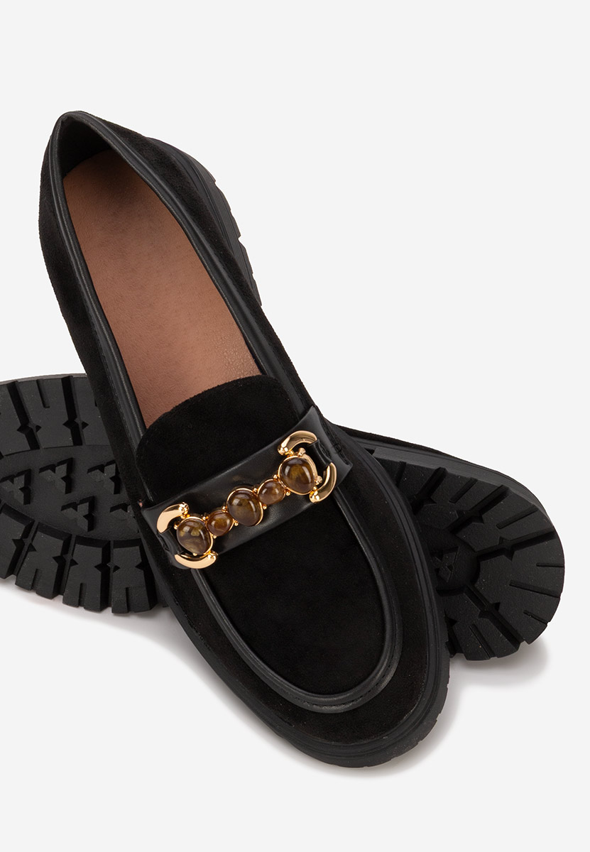 Ženske mokasinke Amberlin crno