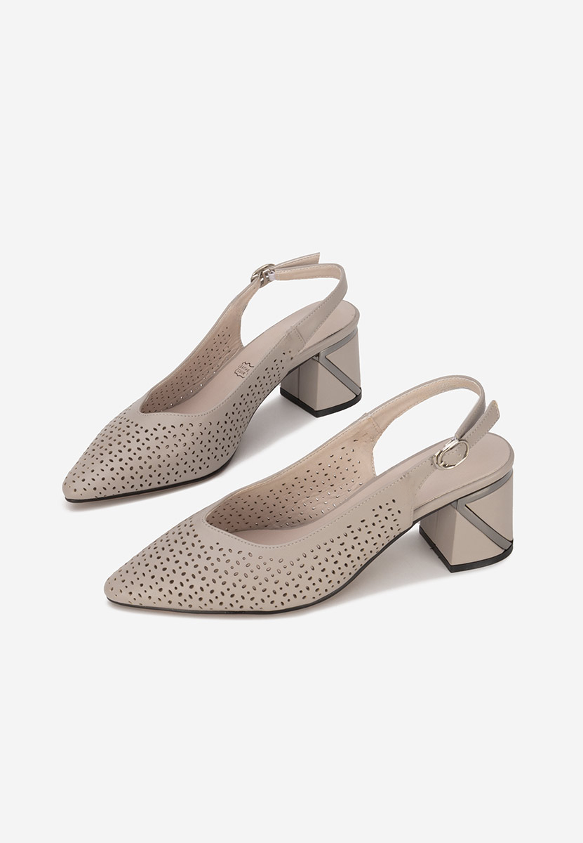 Salonke s remenčićem Fermina sivo