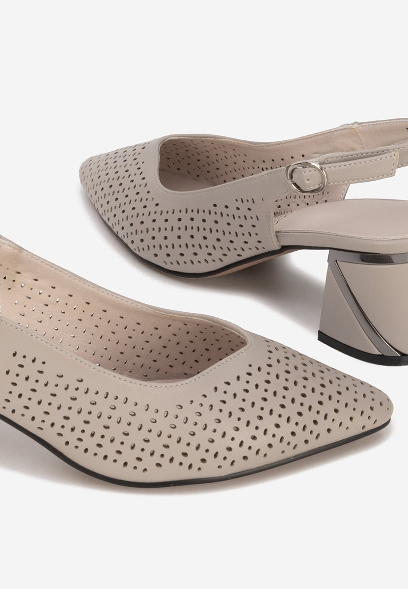 Salonke s remenčićem Fermina sivo