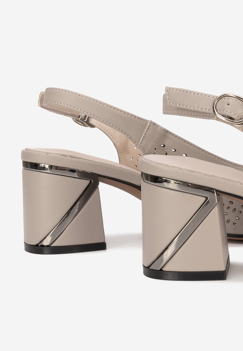 Salonke s remenčićem Fermina sivo