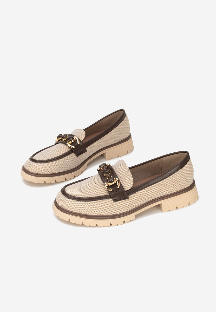 Ženske mokasinke Amberlin nude