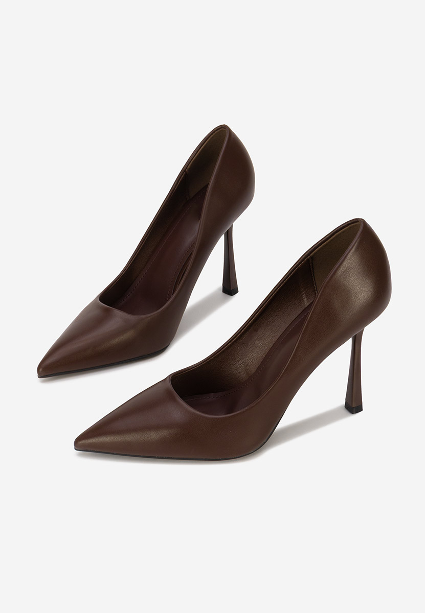 Štikle Isabele braon