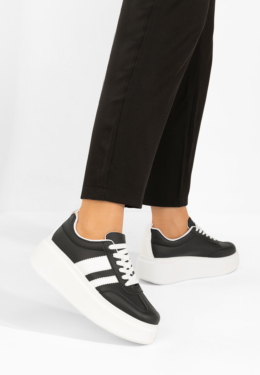 Tenisice sa platformom Semana crno