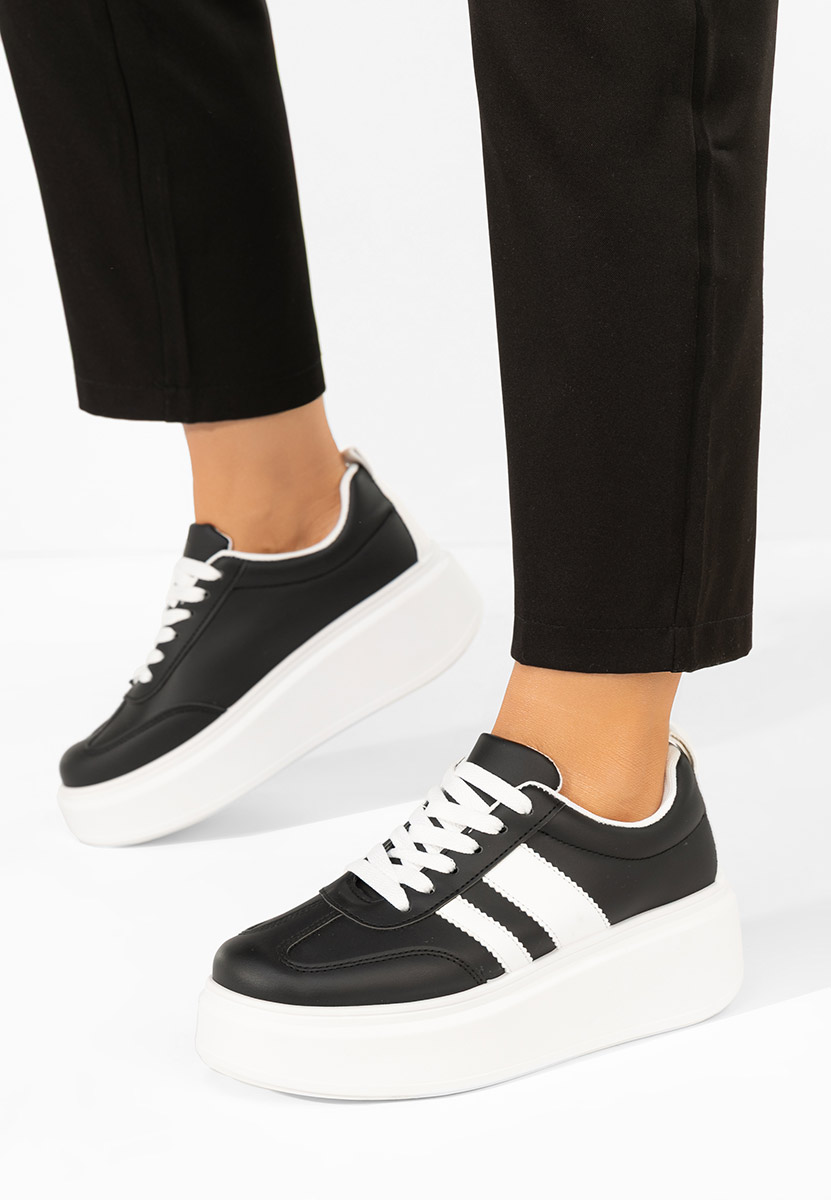 Tenisice sa platformom Semana crno