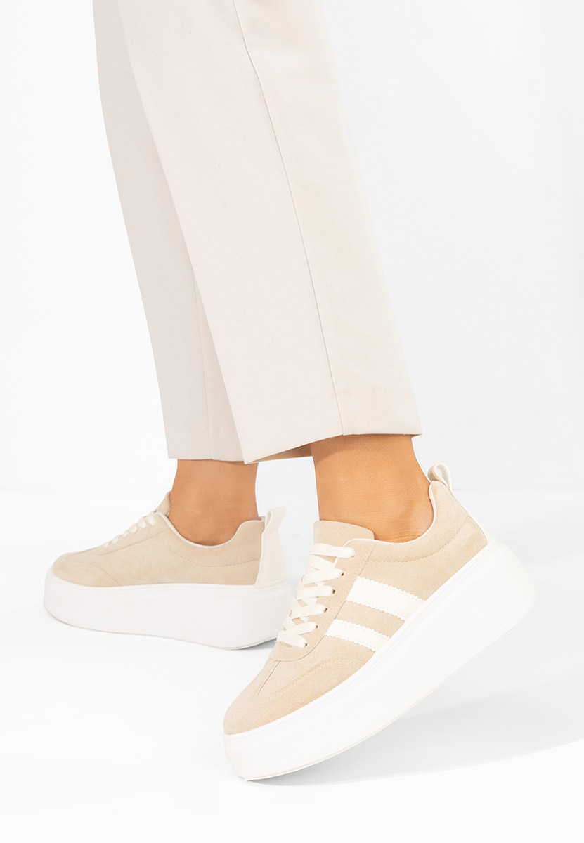 Tenisice sa platformom Semana bež