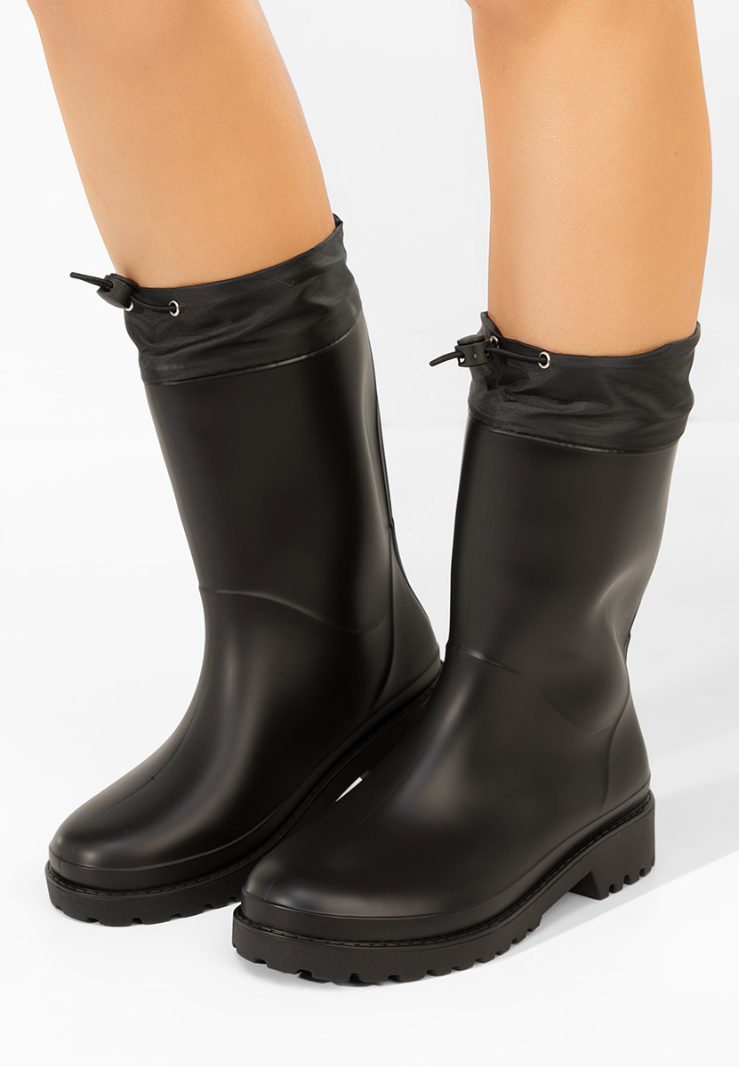 Gumene čizme Zunaira crno