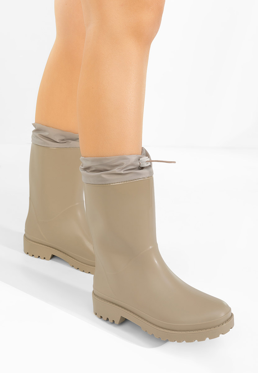 Gumene čizme Zunaira bež