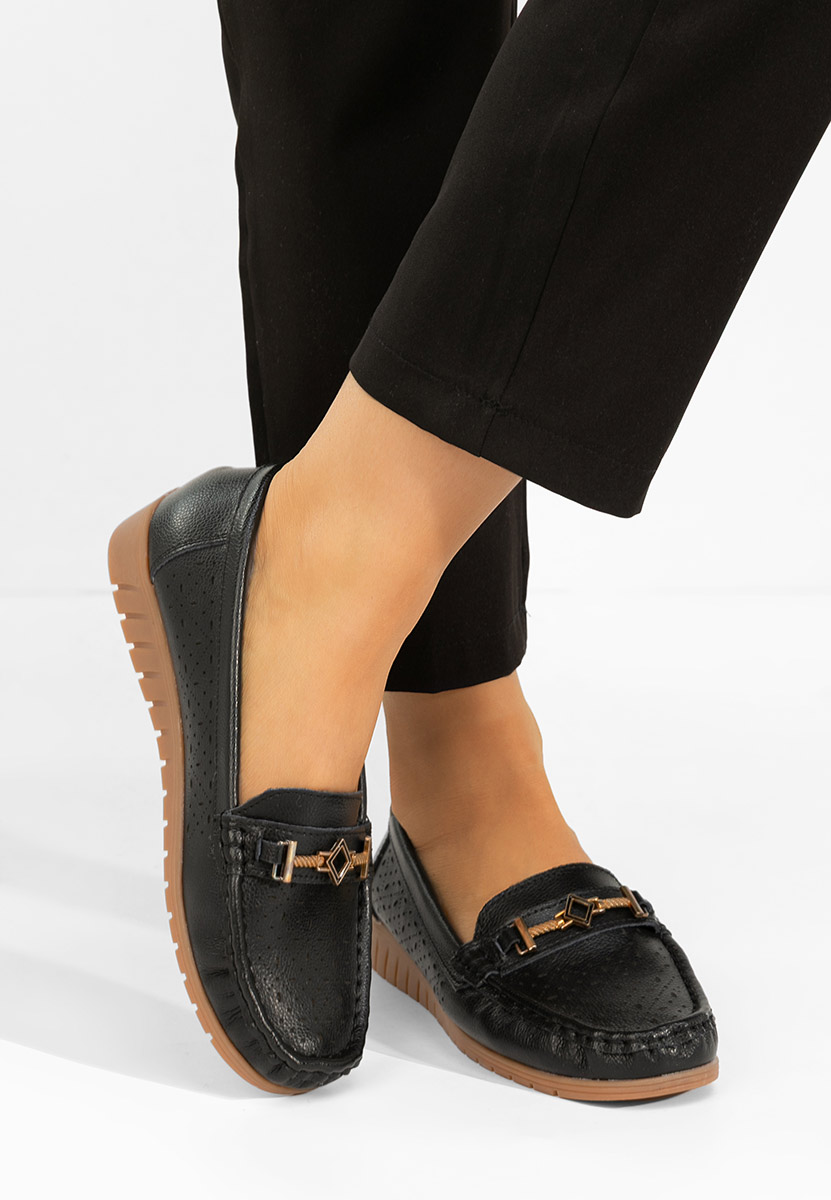 Ženske mokasinke Cristella crno