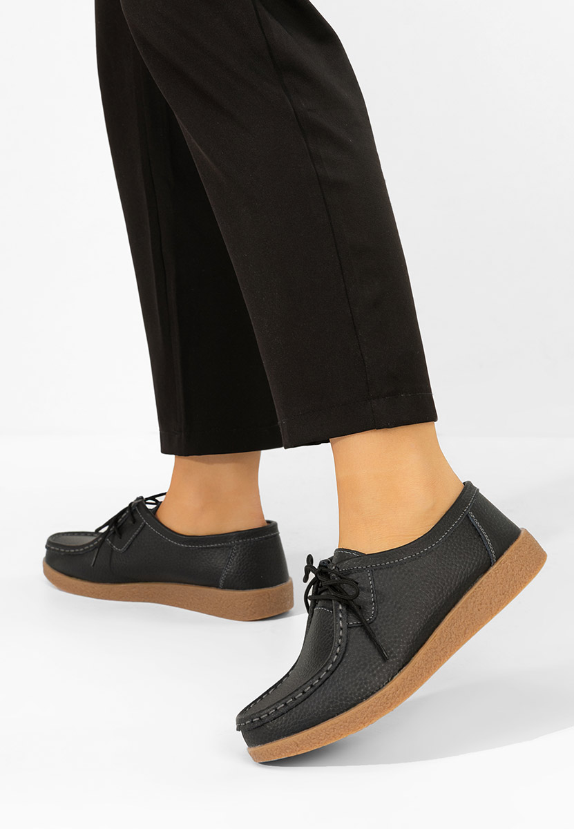 Ženske mokasinke Afinia crno